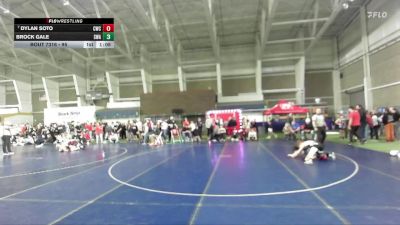 95 lbs Quarterfinal - Dylan Soto, Champions Wrestling Club vs Brock Gale, Sanderson Wrestling Academy