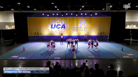 Springstead High School [2025 Small Varsity Non Tumbling Division I Day 1] 2025 UCA Florida Regional