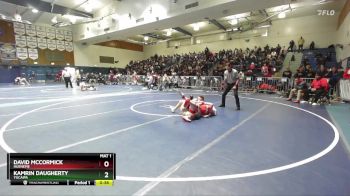 138 lbs Cons. Round 4 - David McCormick, Hueneme vs Kamrin Daugherty, Yucaipa