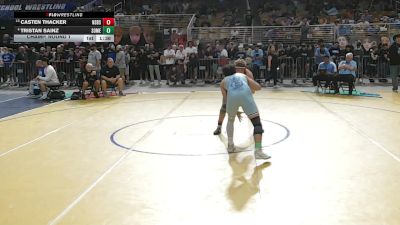157 2A Champ. Round 1 - Casten Thacker, New Smyrna Beach Sr H S vs Tristan Sainz, Somerset