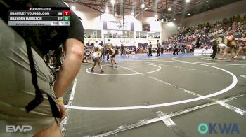 55 lbs Quarterfinal - Jeriah Henley, Skiatook Youth Wrestling vs Rayleigh Gushi, Bristow Elementary Wrestling Club