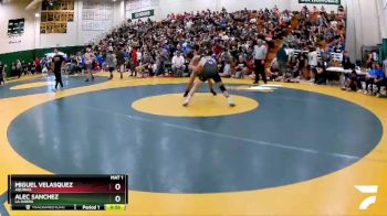 152 lbs Cons. Round 1 - Miguel Velasquez, Aquinas vs Alec Sanchez, La Habra