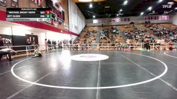 113 lbs Quarterfinal - Michael Brody Keith, Natrona County vs Jett Olsen, Kelly Walsh