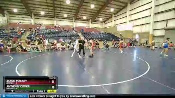 132 lbs Finals (8 Team) - Jaxon MacKey, NEVADA1 vs Anthony Comer, Oregon2