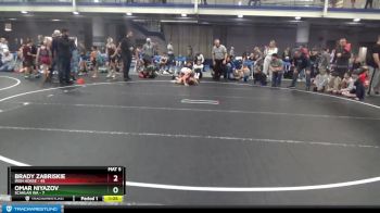 88 lbs Round 6 (8 Team) - Brady Zabriskie, Iron Horse vs Omar Niyazov, Scanlan WA