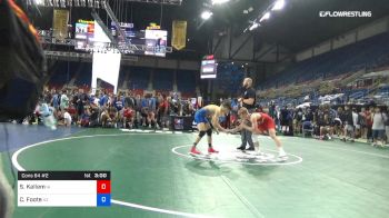 138 lbs Cons 64 #2 - Sam Kallem, Iowa vs Cody Foote, Arizona