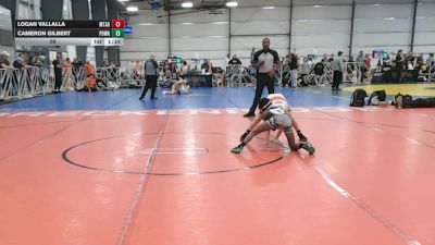 68 lbs Round 5 - 4:00pm Saturday - Cameron Gilbert, POWA vs Logan Vallalla, Mat Assassins