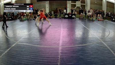 157 lbs Champ. Round 1 - Dimetry Molina, California vs Samuel Mann, Arizona