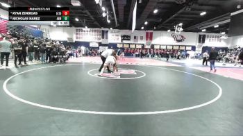165 lbs Champ. Round 2 - Nicholas Narez, AB Miller vs Ryan Zendejas, El Toro