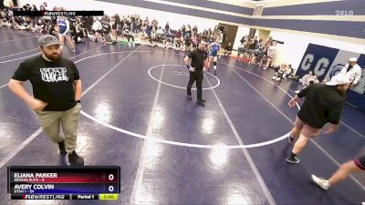 140 lbs Round 2 (6 Team) - Eliana Parker, Nevada Elite vs Avery Colvin, Utah 1