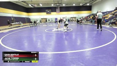 215 lbs Round 2 - Gavin Gentille, OTHS Panthers vs Jacob Tyderek, Tiger Wrestling Club