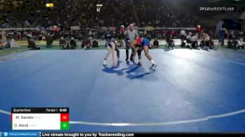 3A 138 lbs Quarterfinal - Matthew Daniels, McCall-Donnelly vs Dax Wood, Sugar-Salem