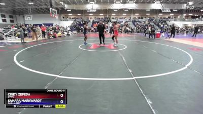 131 lbs Cons. Round 5 - Cindy Zepeda, GVWC vs Samara Markwardt, Carl Albert