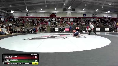133 lbs Cons. Round 2 - Max Meredith, Shorter vs Jacob Myers, CSU-Pueblo
