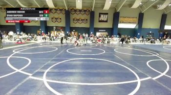 174 lbs Quarterfinal - Evan Raposo, East Stroudsburg vs Andrew Kehoe, Noke Wrestling RTC