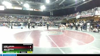 170 lbs Quarterfinal - Ben Rintoul, Scappoose vs Jose Laguna, Post Falls