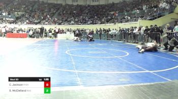 123 lbs Round Of 64 - Caleb Jackson, Perry Wrestling Club vs Spencer McClelland, Salina Wrestling Club