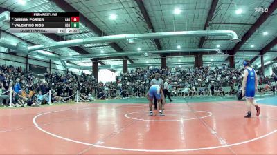 165 lbs Quarterfinal - Valentino Rios, Foothill vs Damian Porter, Carson