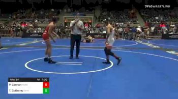 135 lbs Prelims - Preston Cannon, Warner Youth Wrestling vs Tyler Gutierrez, Ohana