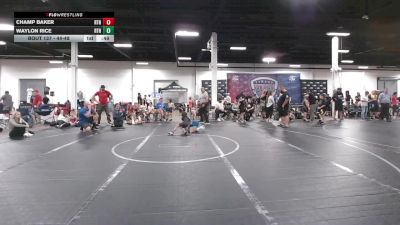 44-48 lbs Semifinal - Champ Baker, Shenandoah Valley Wrestling Club vs Waylon Rice, Cowrock Wrestling Club