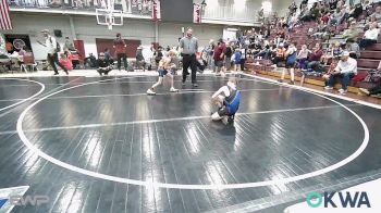 67 lbs Quarterfinal - Broderick Wyatt, Wolfpak Wrestling vs Jadon Stevenson, Team Guthrie Wrestling