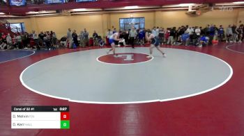 182 lbs Consi Of 32 #1 - Dylan Melvin, Foxborough vs Declan Kerr, Hall