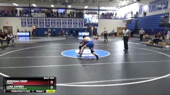 149 lbs Quarterfinal - Luke Kamish, Wisconsin-Platteville vs Jeremiah Crisp, Eureka