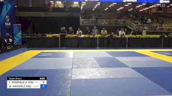 THYAGO HENRIQUE S. DINIZ vs WILLIAM MAXWELL DOUCET 2024 Pan Jiu Jitsu IBJJF Championship