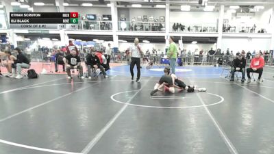 118 lbs Consi Of 8 #2 - Ethan Scruton, Rochester vs Eli Black, None