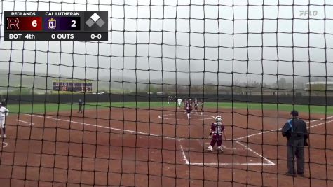 Replay: Redlands vs Cal Lutheran | May 3 @ 3 PM