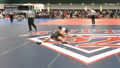 106 lbs Consi Of 64 #2 - Xavier Castillo, NM vs Zachary Siatka, KS
