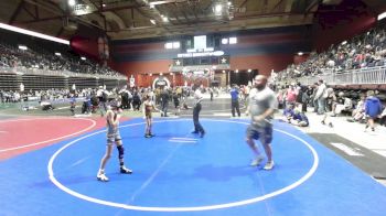 72 lbs Rr Rnd 3 - Darris Todd, Green River Grapplers vs Lincoln Vanzant, Ridge WC