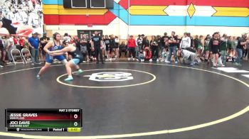 235 lbs Cons. Round 1 - Jessie Graves, Wheatland vs Joci Davis, Cheyenne East