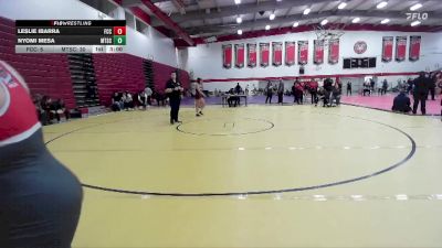 160 lbs Round 2 (3 Team) - Nyomi Mesa, Mt. San Antonio College vs Leslie Ibarra, Fresno City College