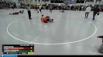 120 lbs Cons. Round 7 - Carter Schmauss, Immortal Athletics WC vs Ryan Richie, Southern Illinois Regional Training Center