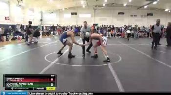 138 lbs Round 2 (6 Team) - Briar Priest, All-American vs Dominic Armistead, Polar Bear Ex