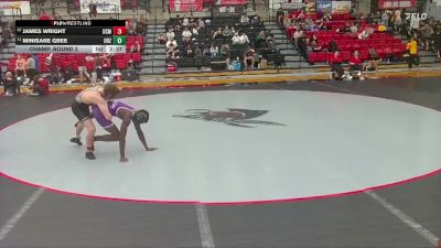 141 lbs Champ. Round 2 - Minisare Gbee, Ozarks vs James Wright, Central Missouri