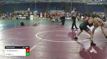 145 lbs Consi Of 16 #2 - Charles Severance, Mid-Valley Wolves vs Aidan Lenz, Mile High WC