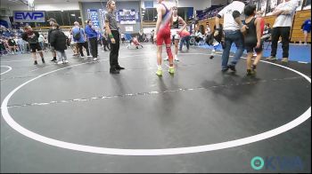 132 lbs Consi Of 4 - Gabriel Herrod, Lions Wrestling Academy vs Ralfie Cox, Weatherford Youth Wrestling