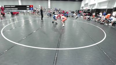 120 lbs Cason Craft, Oklahoma Blue vs Landyn Fincher, Team Oregon