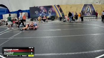 132 lbs Cons. Round 1 - Nathaniel Sloan, Ironton vs Kylle Riley, Contenders