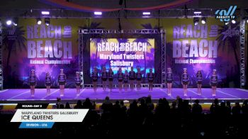 Maryland Twisters Salisbury - Ice Queens [2024 L2 - U16 Day 2] 2024 ACDA Reach the Beach Cheer Grand Nationals