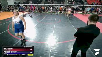 225 lbs Quarterfinal - Tru Willis, Washington vs Adyson Knight, Utah