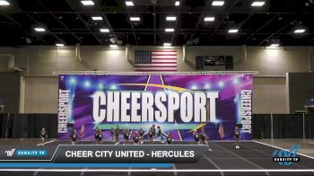 Cheer City United - Hercules [2022 L1.1 Mini - PREP Day 1] 2022 CHEERSPORT: Hot Springs Classic DI/DII