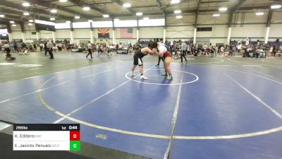 285 lbs Consolation - Kris Eddens, Mat Monsters vs Esteban Jacinto Penuelas, South Reno WC