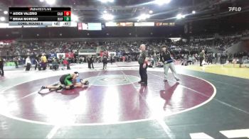 150 lbs Cons. Round 6 - Aiden Valerio, Caldwell vs Brian Moreno, Blackfoot