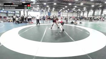 170 lbs Rr Rnd 3 - Maxson DeAngelo, 10th Planet Black vs Logan Solieau, Lone Star Legends