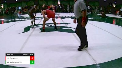 149 lbs Semifinal - Joseph Zargo, Wisconsin vs Willie McDougald, Oklahoma