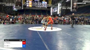 122 lbs Rnd Of 64 - Destiny Mateo, Connecticut vs Audrie Lee, Virginia