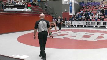 157 lbs Cons. Round 3 - Finn Castle, Ensworth High School vs Ashton Frison, Christian Brothers High School